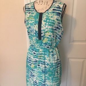 Apt 9 Dress Blue Green Medium Easter Sun Dress